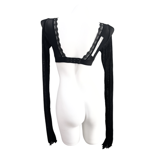 Alice Auaa Bralette Long Sleeve Top