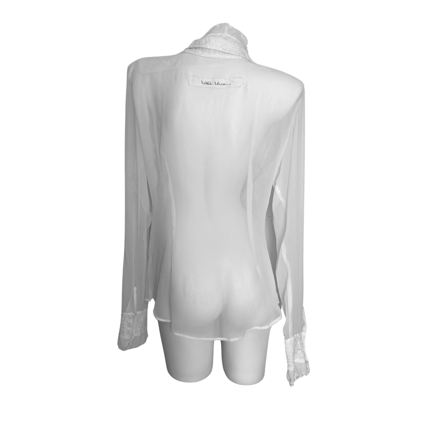 Alice Auaa Sheer Double Blouse
