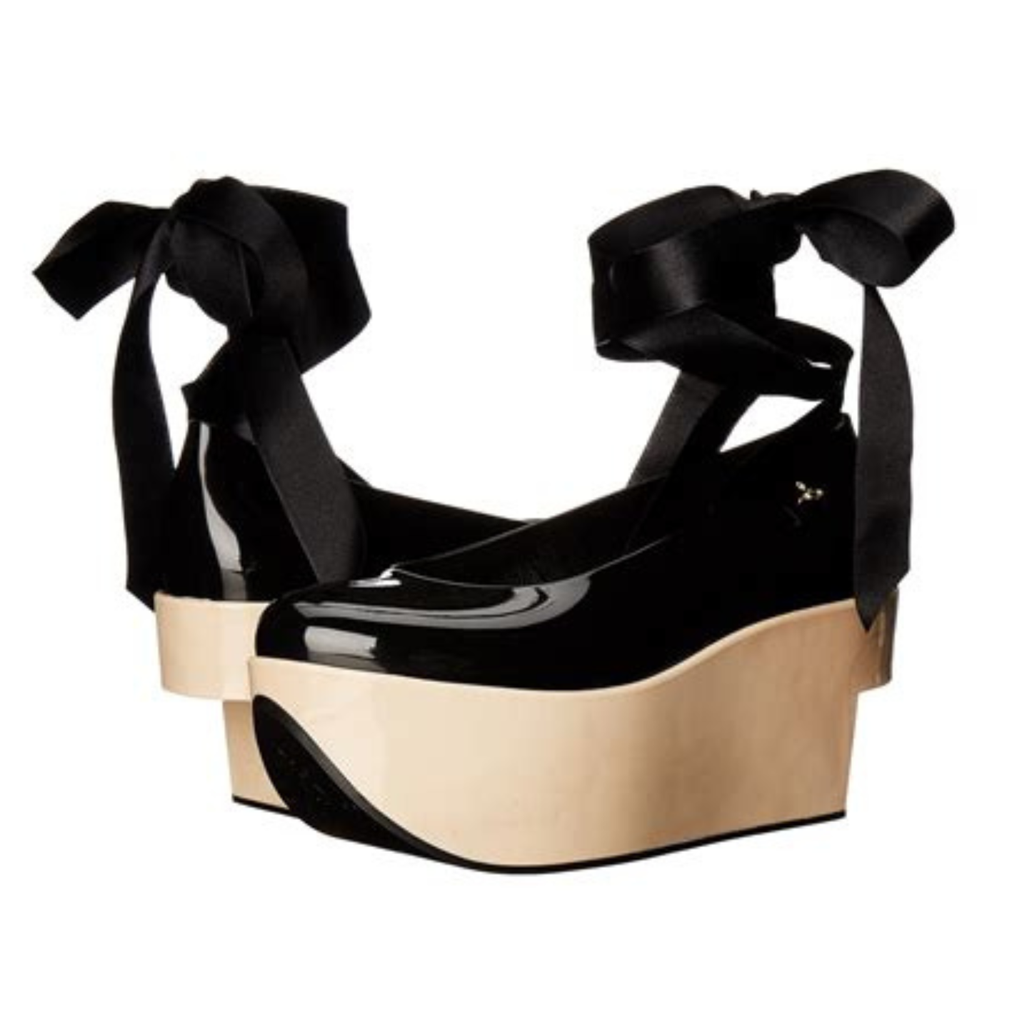 Vivienne Westwood x Melissa Black Rocking Horse Shoes