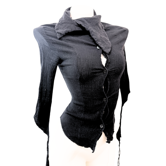 Alice Auaa Black Cardigan Top