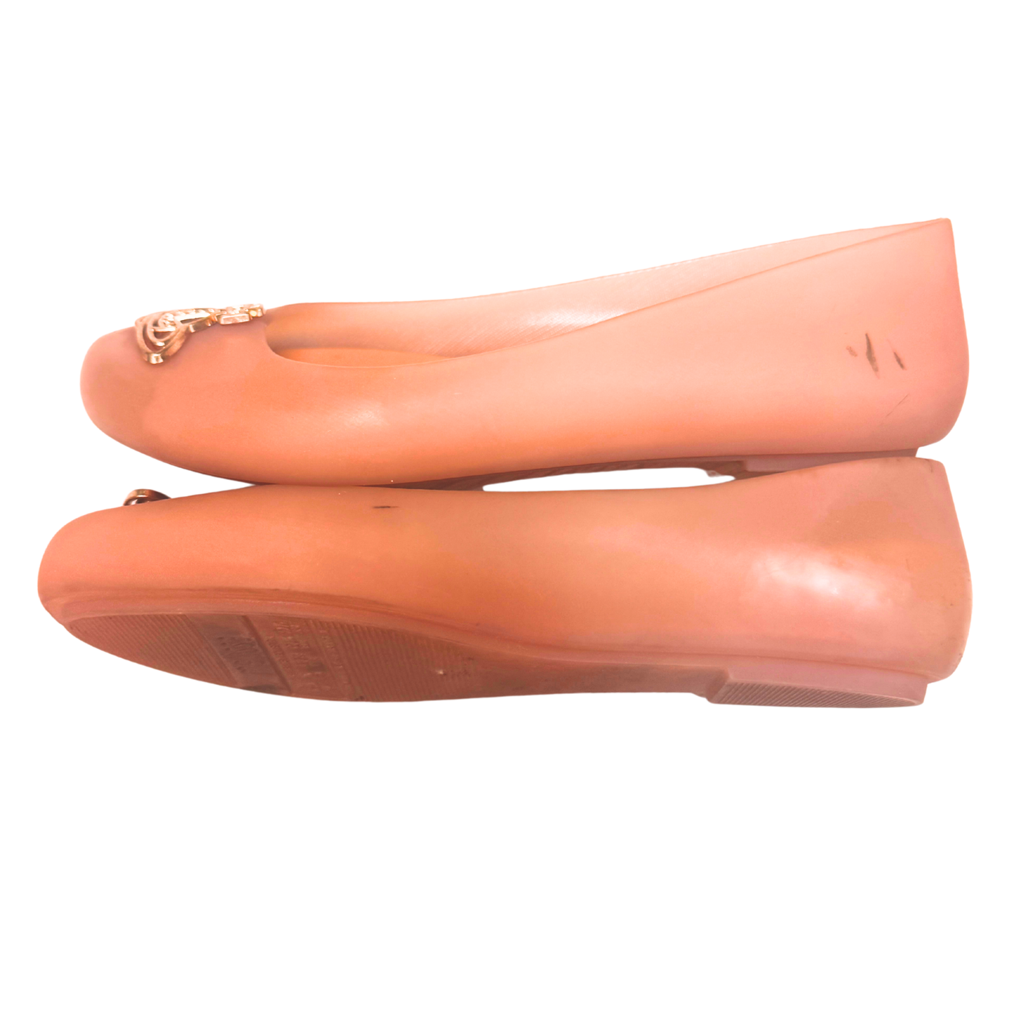 Vivienne Westwood x Melissa Tan Beige Flats