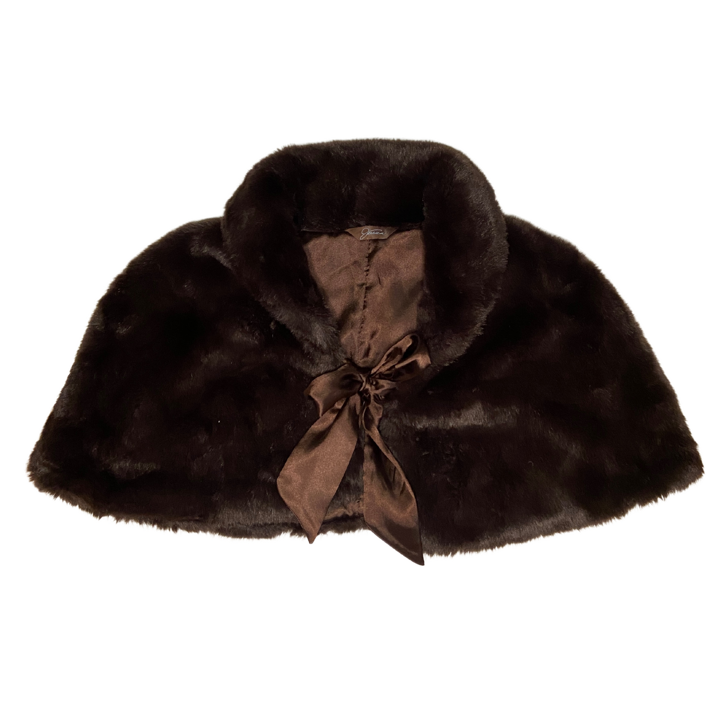 Brown Fur Cape