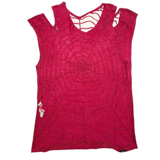 Hysteric Glamour Pink Web Tank