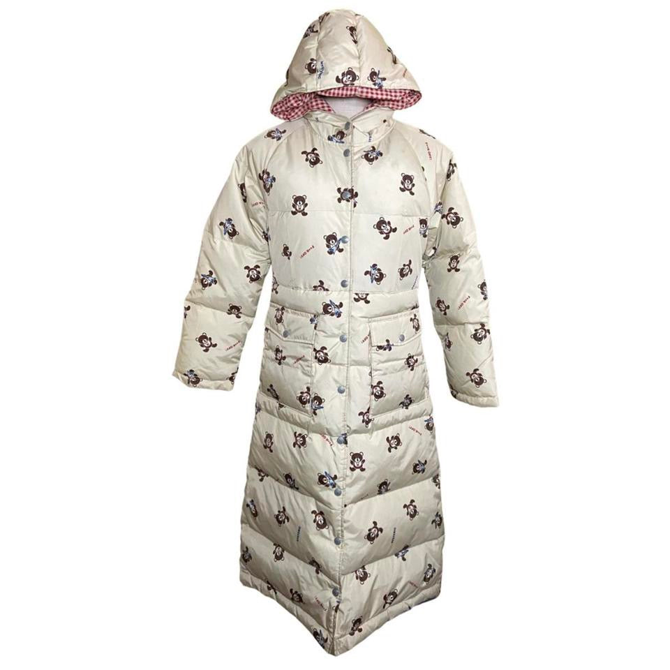 Hysteric Glamour Bear Coat w/ Red Plaid