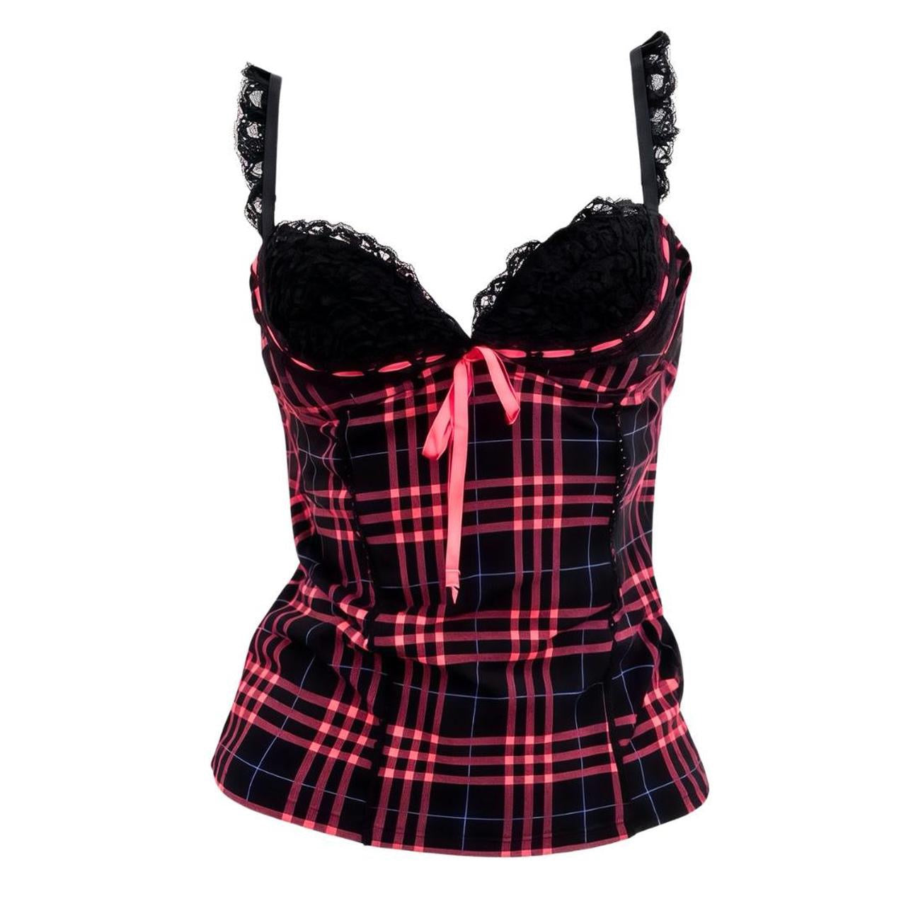 Japanese Brand Plaid Top