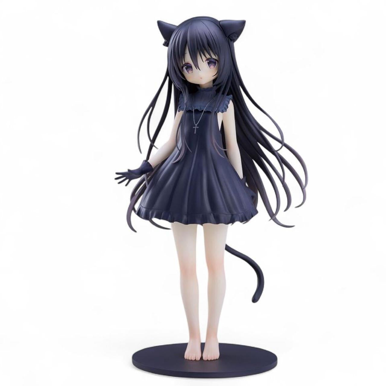 Hoshizora Tetsudou to Shiro no Tabi Noir 1/7 Scale Figure w/ Bonus: Acrylic Key Chain