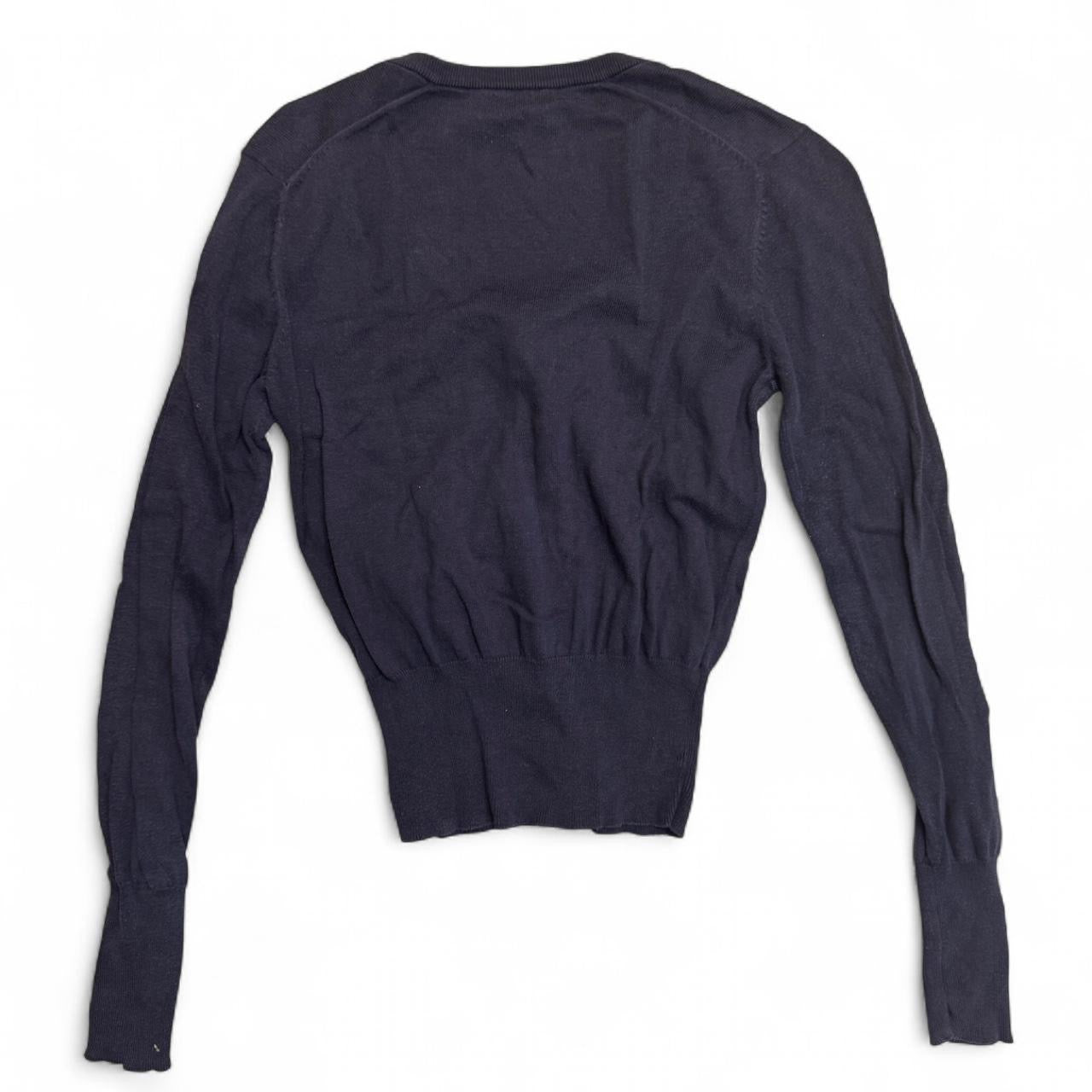 Vivienne Westwood Red Label Gray Cardigan w/ Red Orb