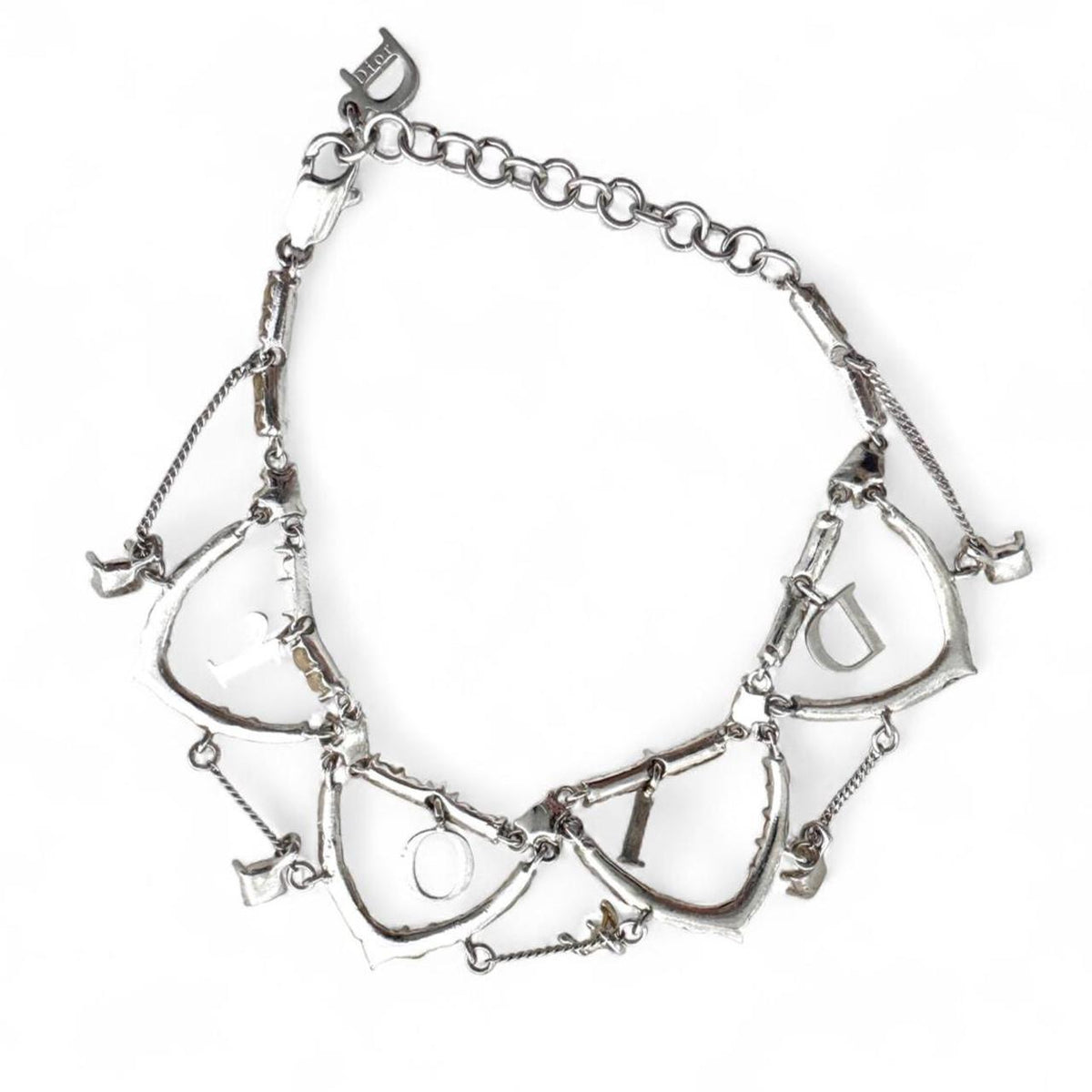 Dior Dangle Logo Jewel Perlescent Bracelet
