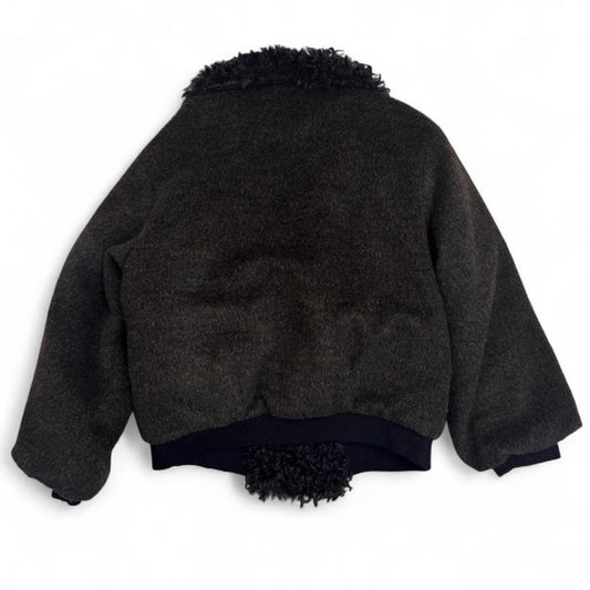 Fur Trim Quilted Inner Coat