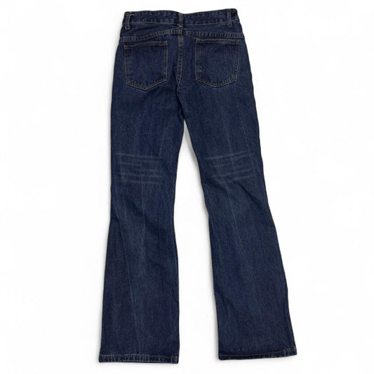 Ripped Distressed Zipper Jeans