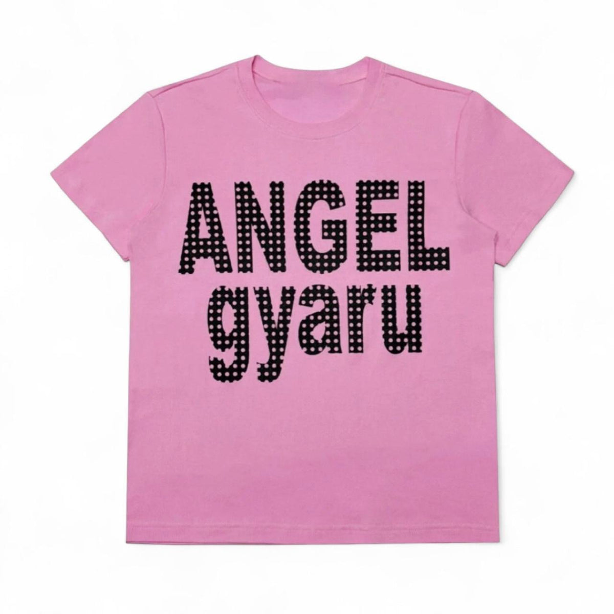 Angel Gyraru Pink Graphic T-Shirt