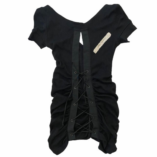 Alice Auaa T-shirt Lace-Up Top
