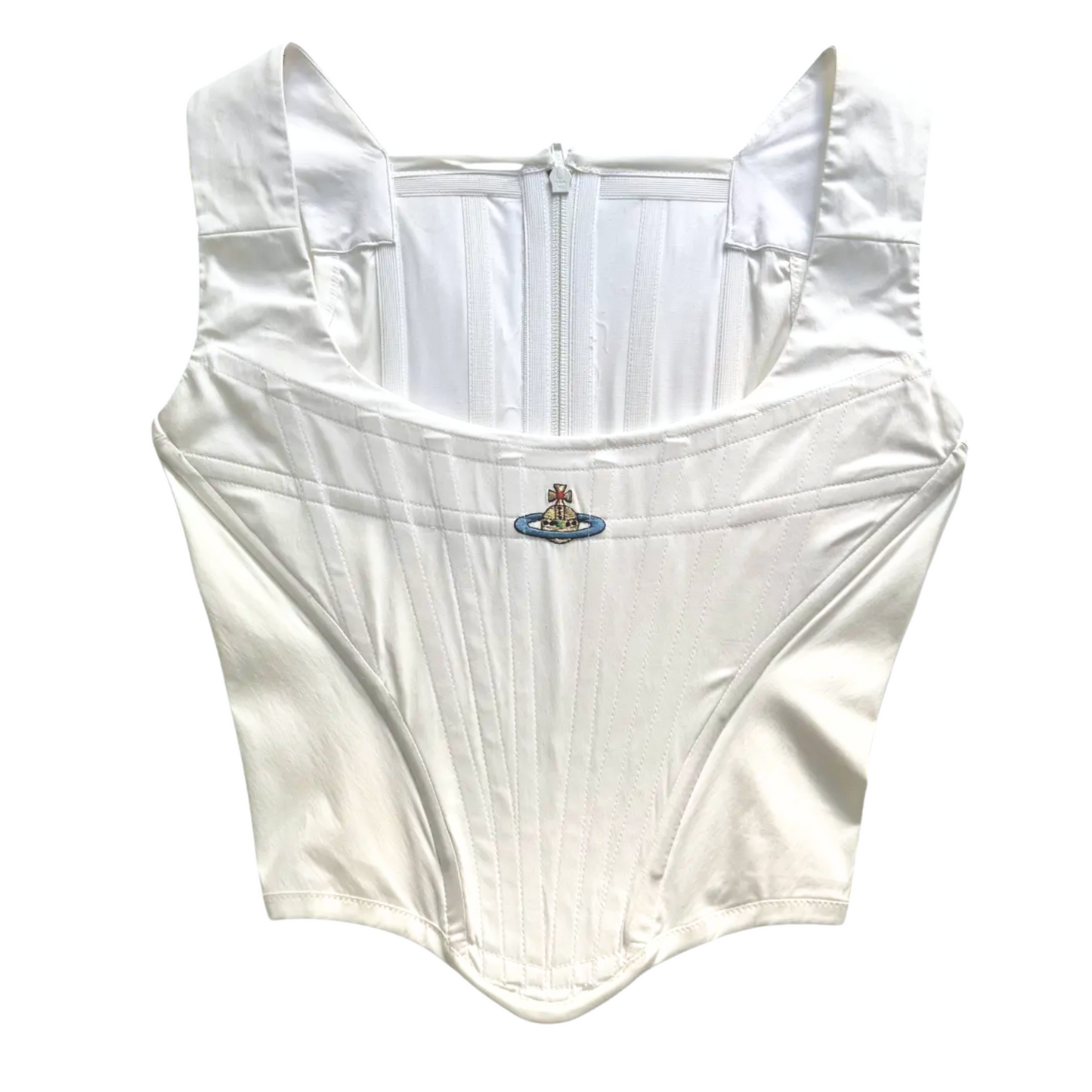 Vivienne Westwood 90's White Orb Corset