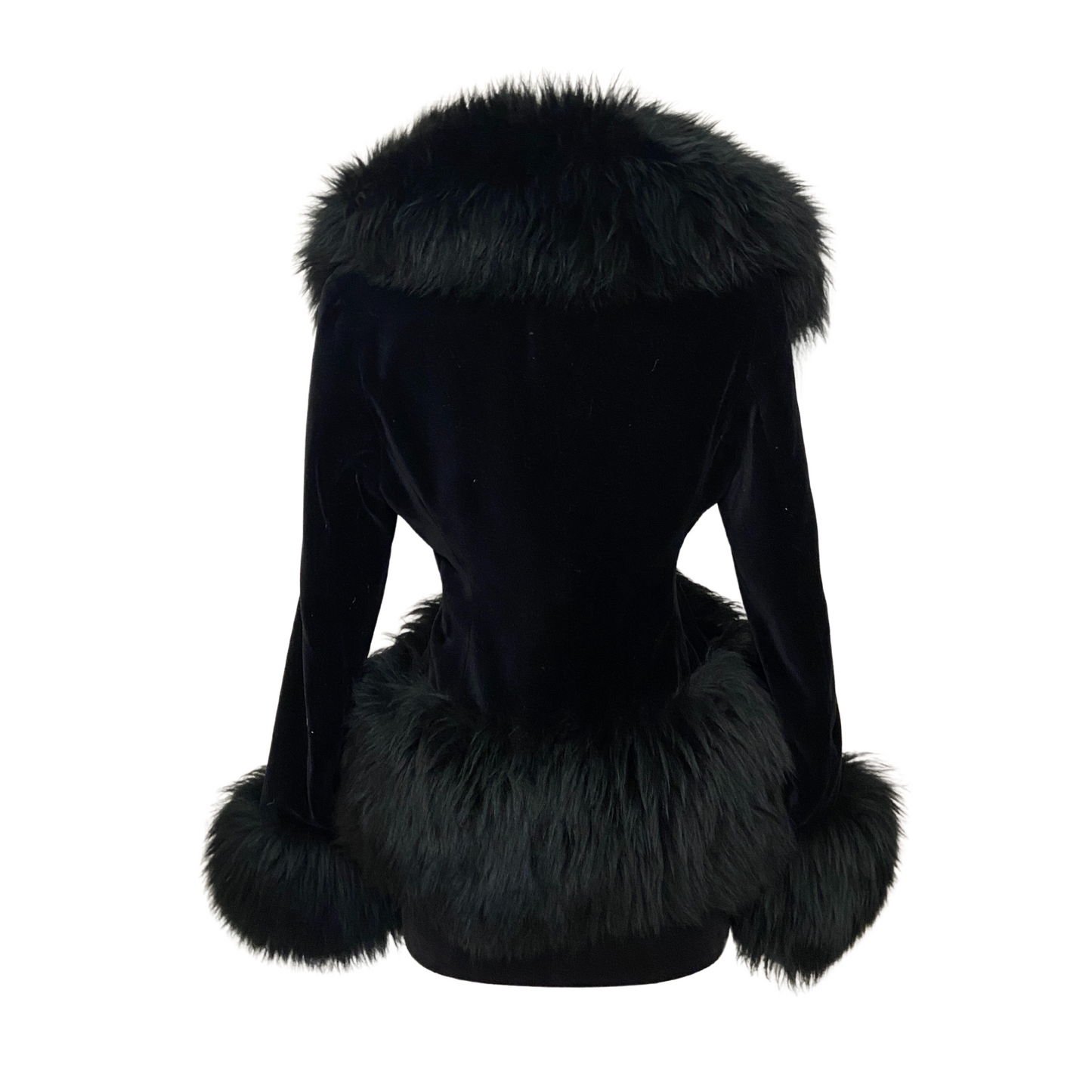 Vivienne Westwood Gold Label Made in England Faux Fur Coat