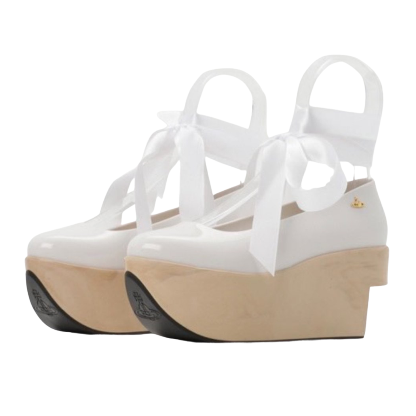Vivienne Westwood x Melissa White Rocking Horse Shoes