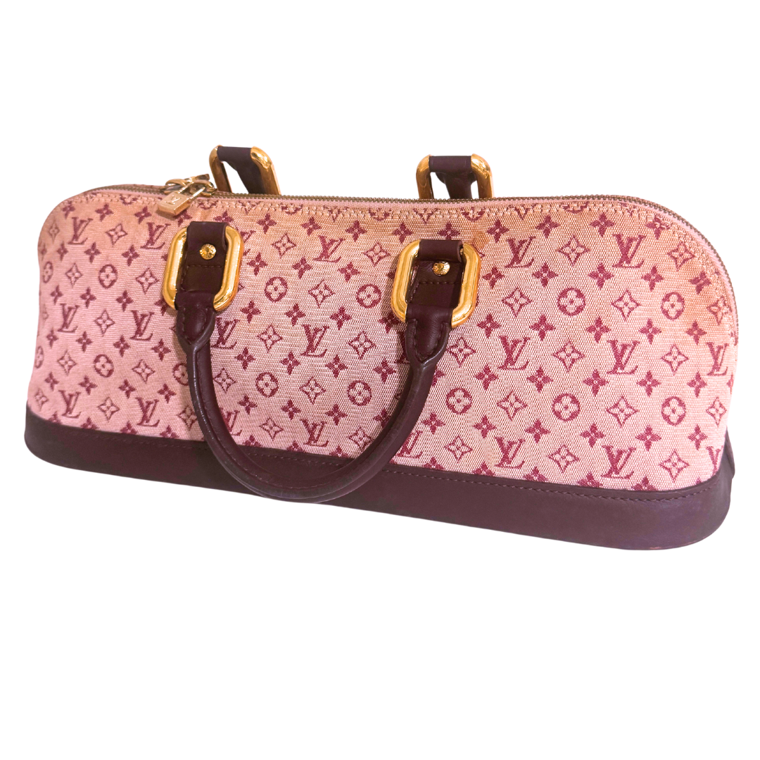 Louis Vuitton Burgundy Alma Long Bag