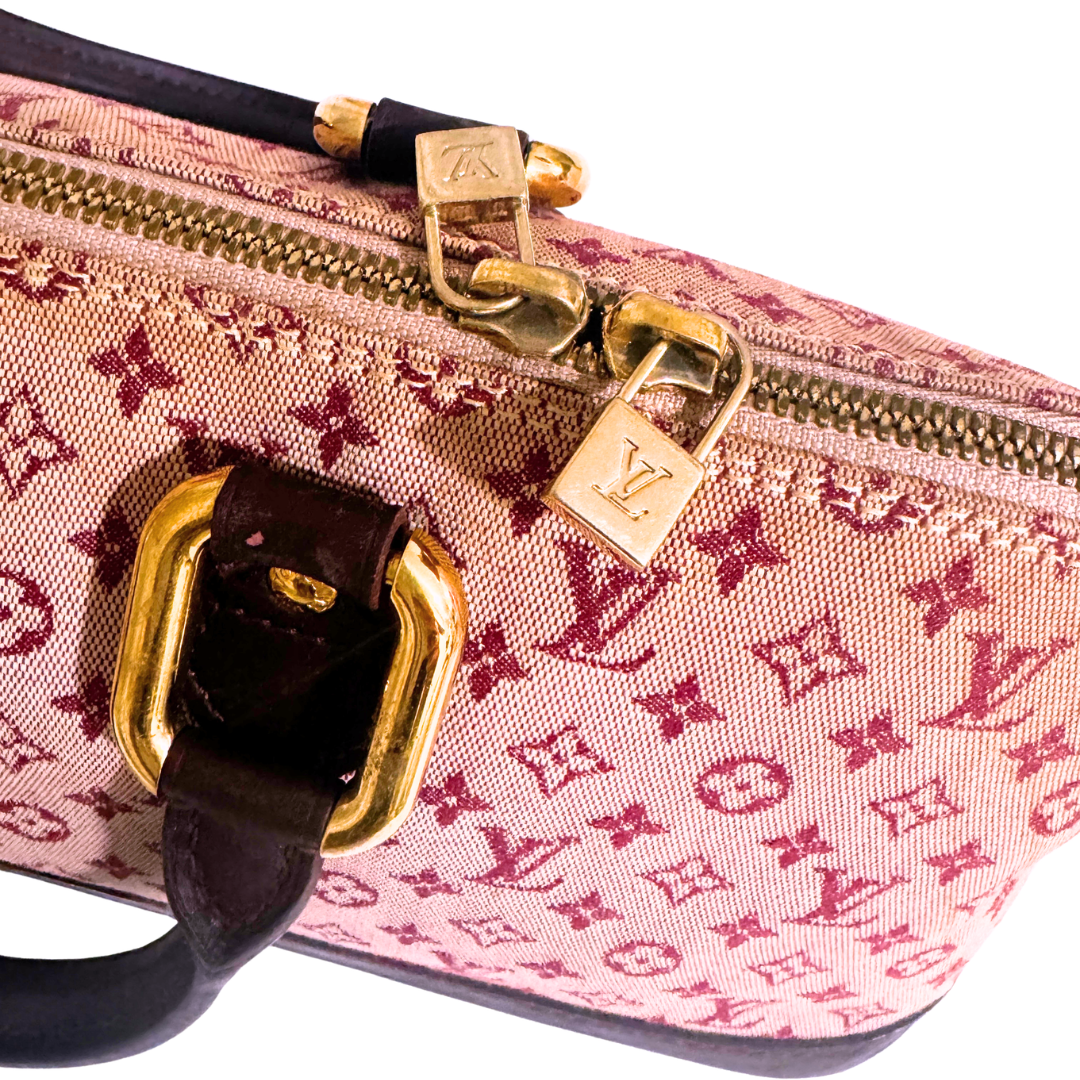 Louis Vuitton Burgundy Alma Long Bag