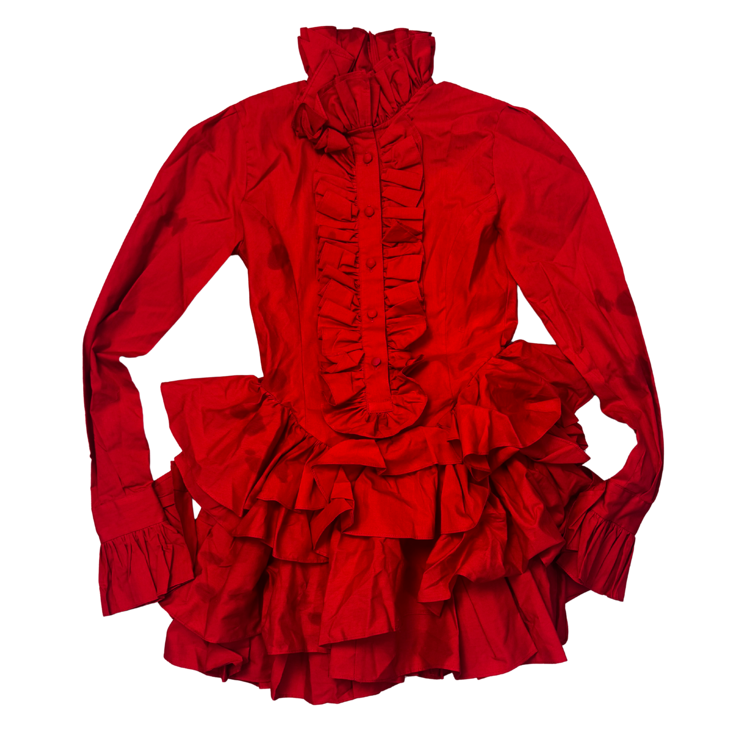Sexy Dynamite London Frill Red Dress