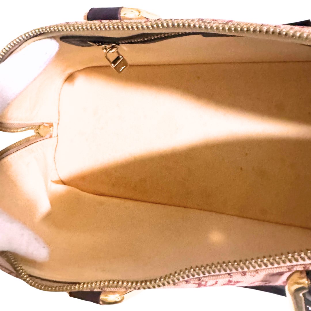Louis Vuitton Burgundy Alma Long Bag
