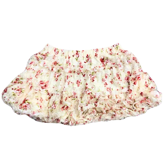 Japanese Brand Floral Layered Skirt