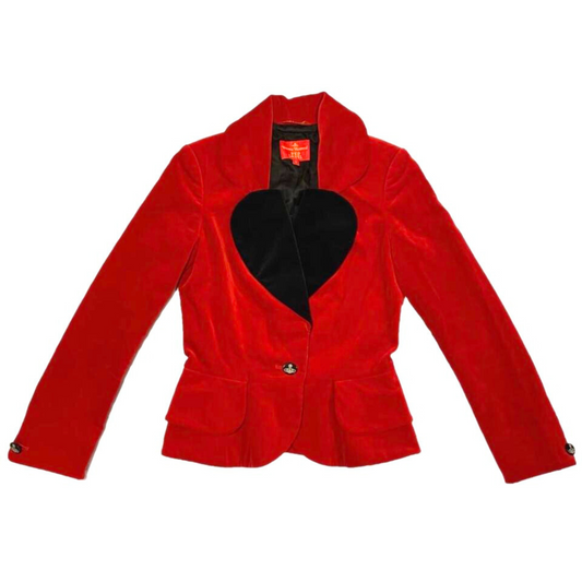 Vivienne Westwood Red Label Velvet Love Jacket