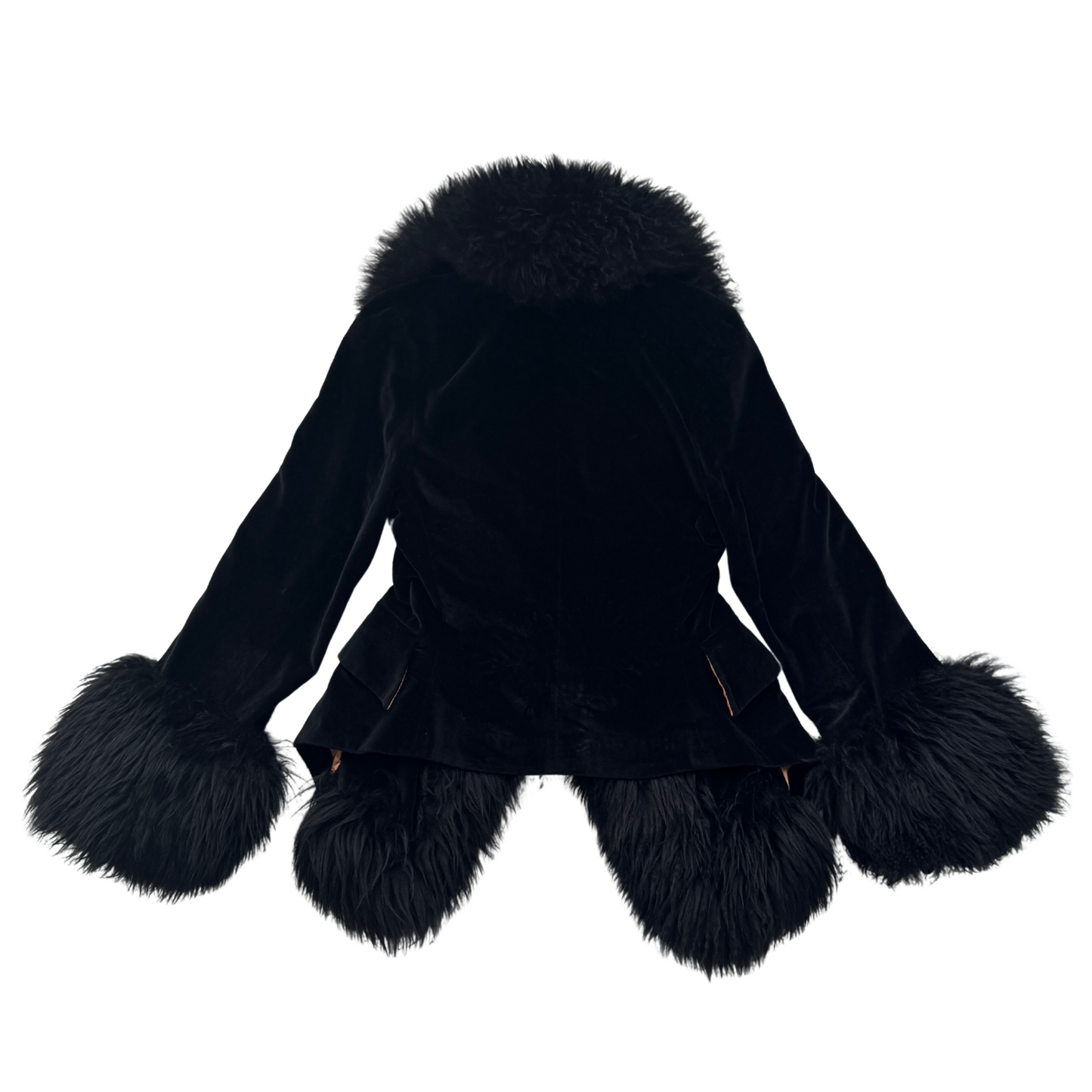 Vivienne Westwood Faux Fur Fluffy Coat