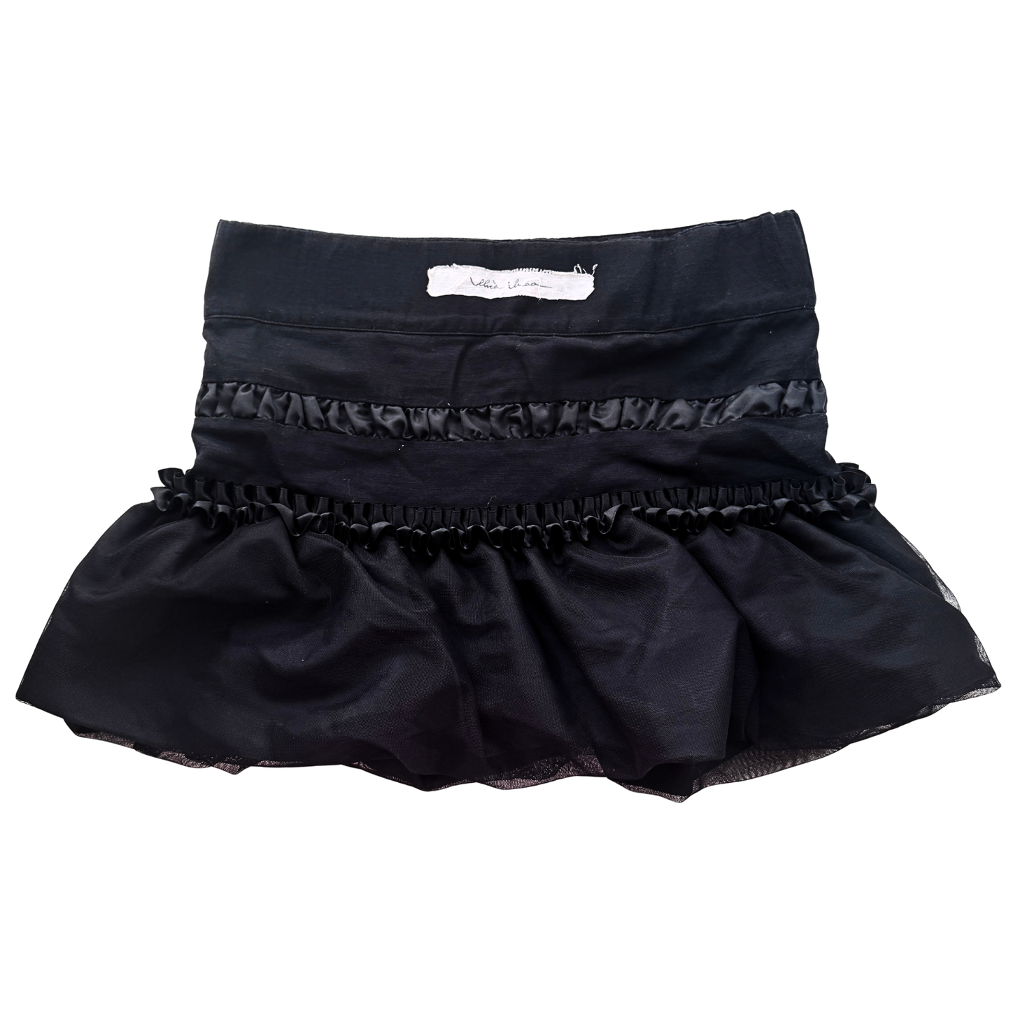 Alice Auaa Bubble Ruffle Trim Skirt