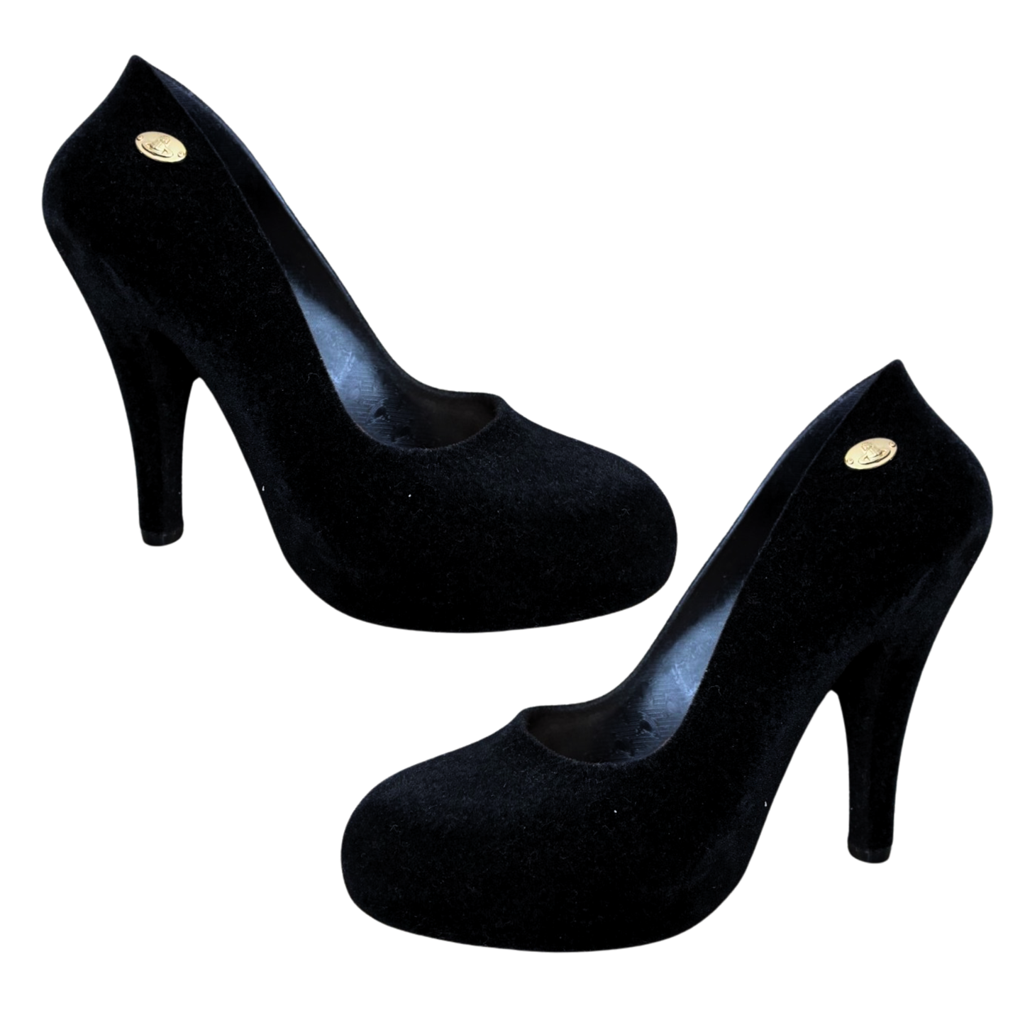 Vivienne Westwood Suede Heel Pumps