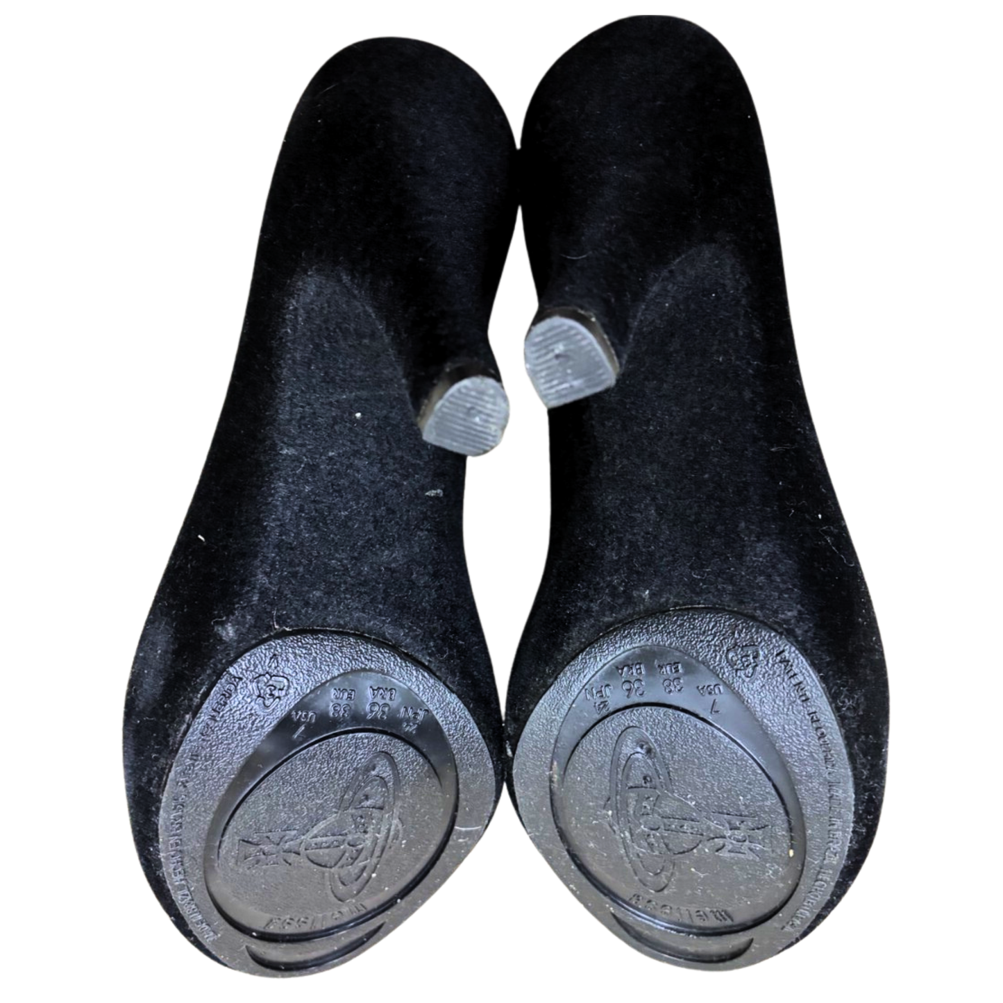 Vivienne Westwood Suede Heel Pumps
