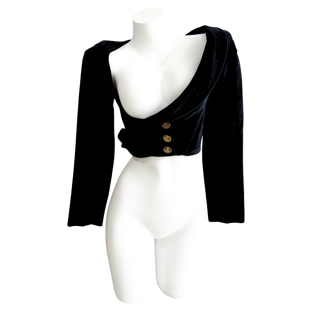 Vivienne Westwood Cropped Velvet Jacket