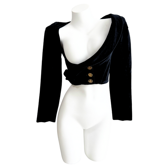 Vivienne Westwood Cropped Velvet Jacket