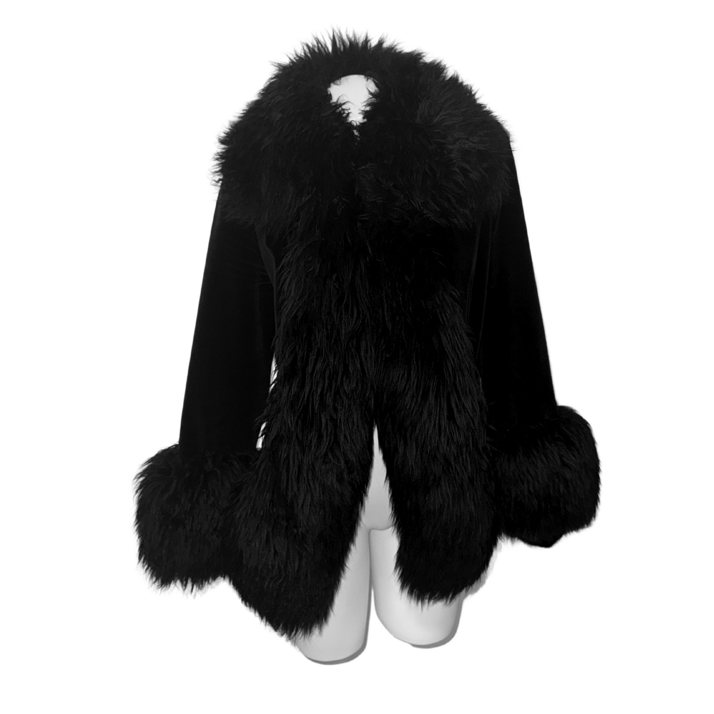 Vivienne Westwood Faux Fur Fluffy Coat
