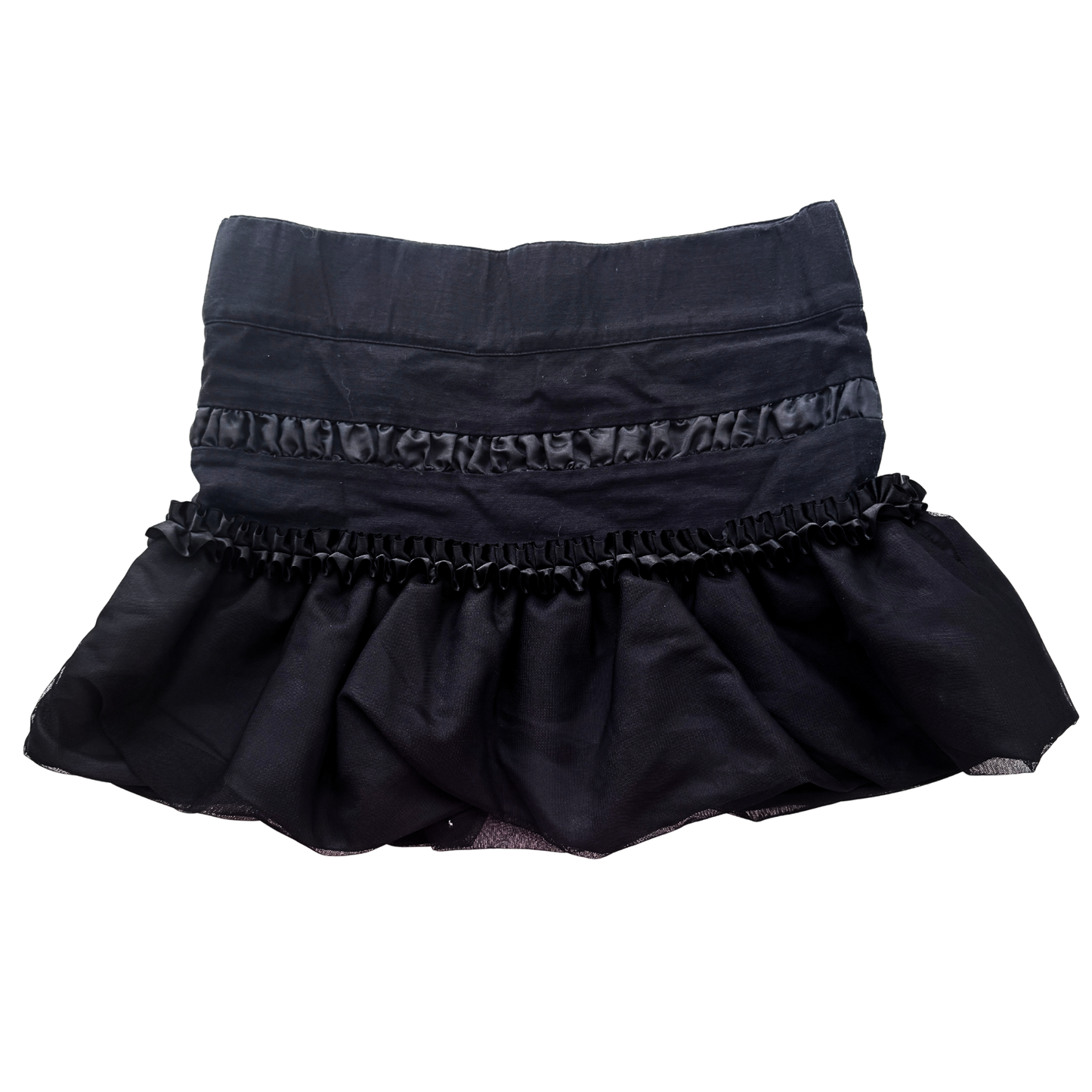 Alice Auaa Bubble Ruffle Trim Skirt
