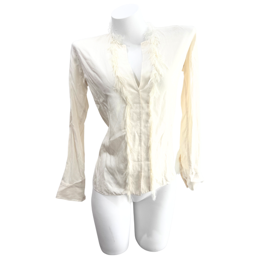 Helmut Lang Feathered Shirt