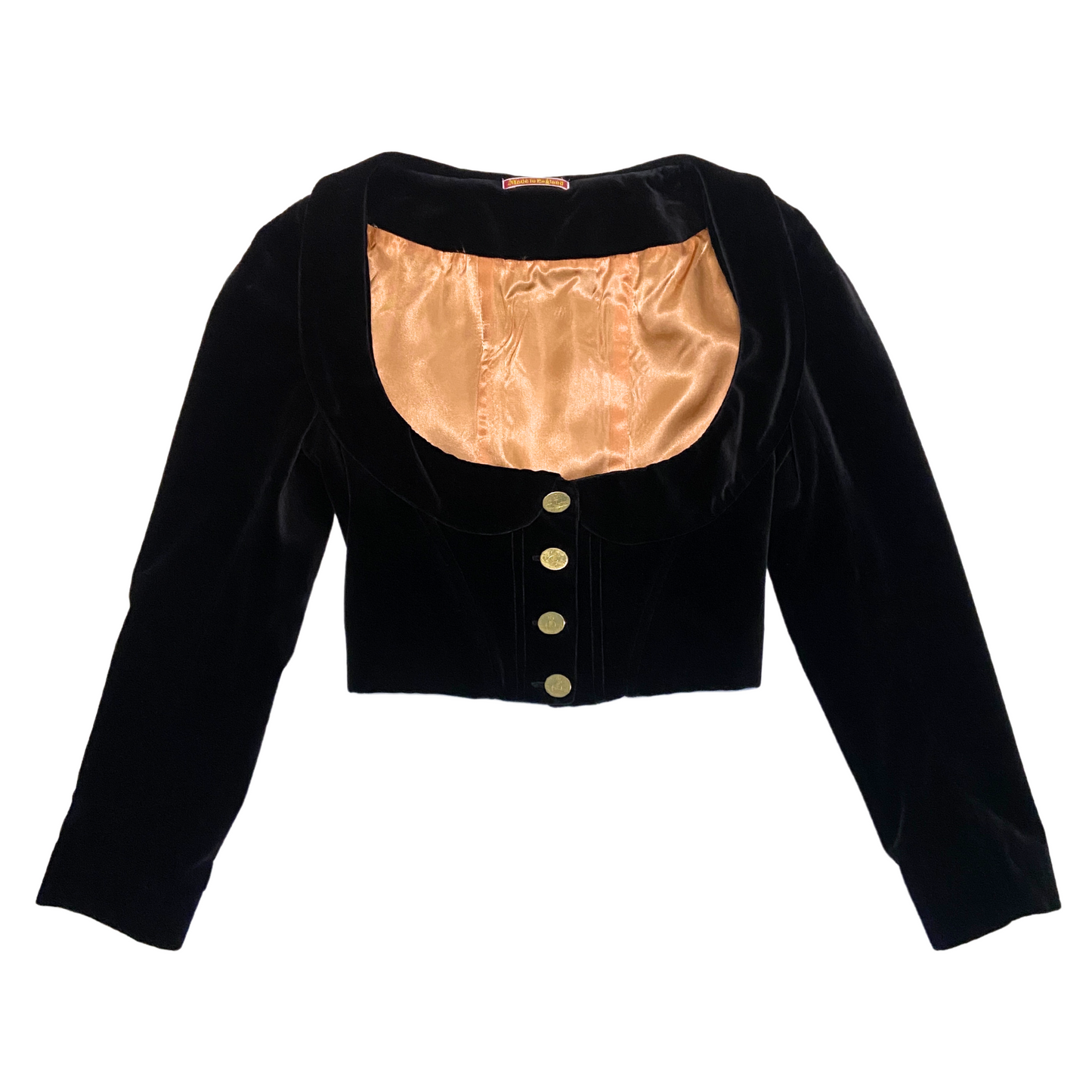 Vivienne Westwood Made in England Velvet Blazer Jacket