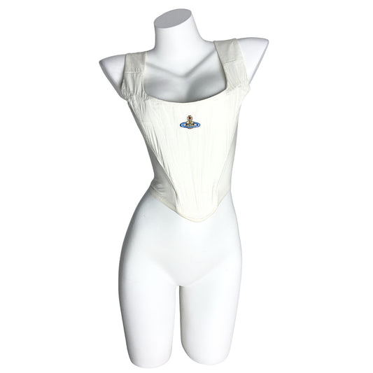 Vivienne Westwood 90's White Orb Corset