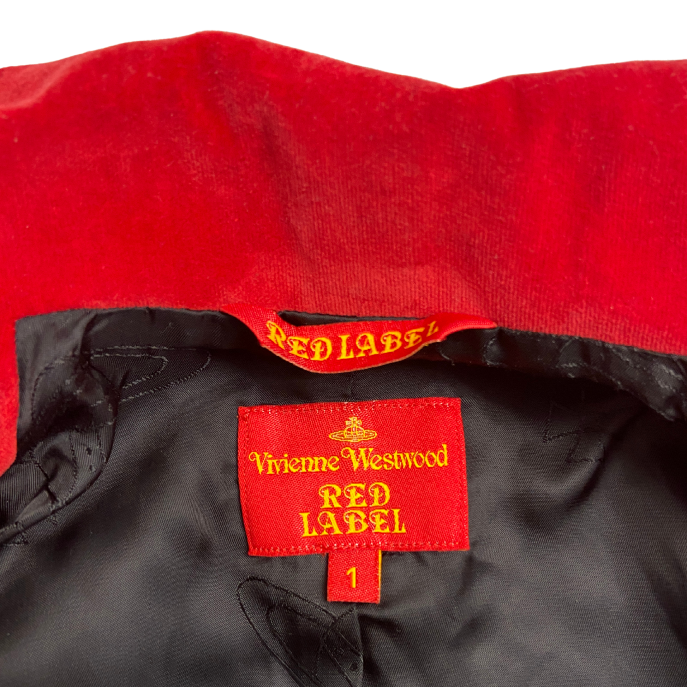 Vivienne Westwood Red Label Velvet Love Jacket