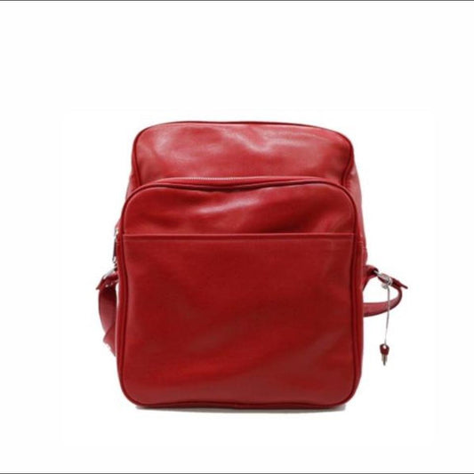 Comme Des Garcons Red Messenger Bag