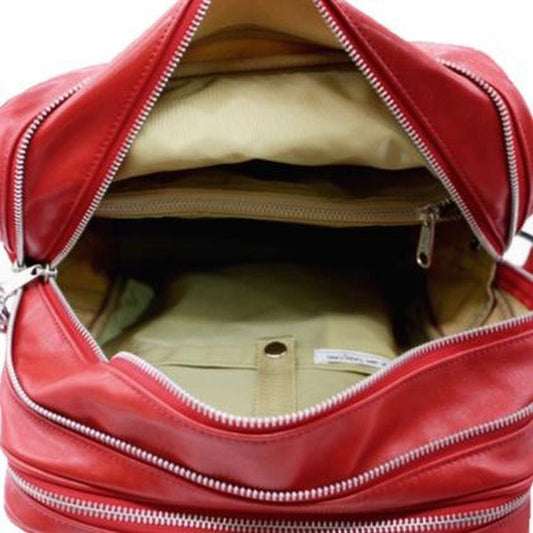 Comme Des Garcons Red Messenger Bag