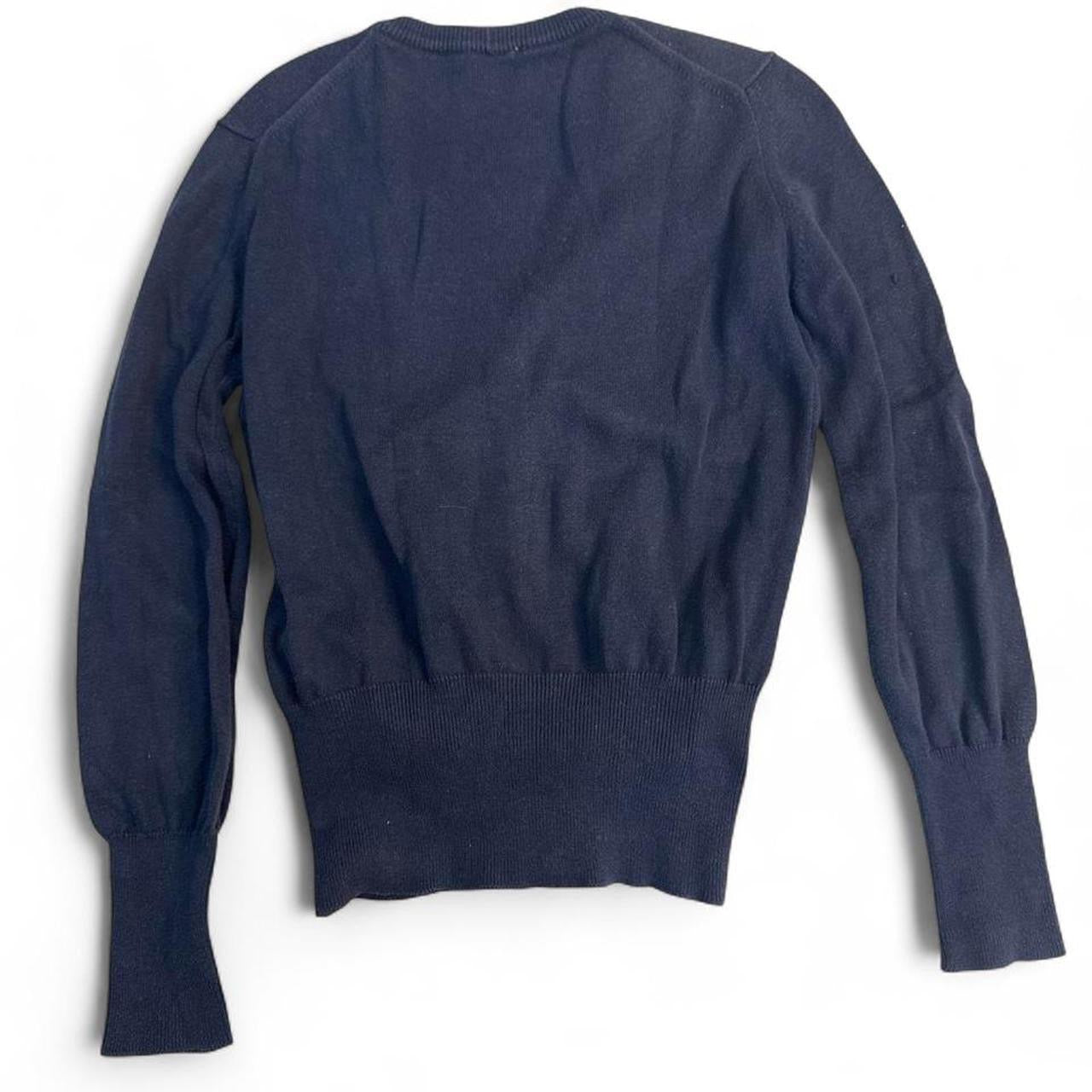 Vivienne Westwood Navy Blue Cardigan w/ Pockets