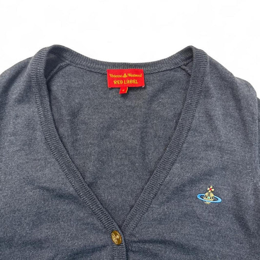 Vivienne Westwood Red Label Grey Cardigan