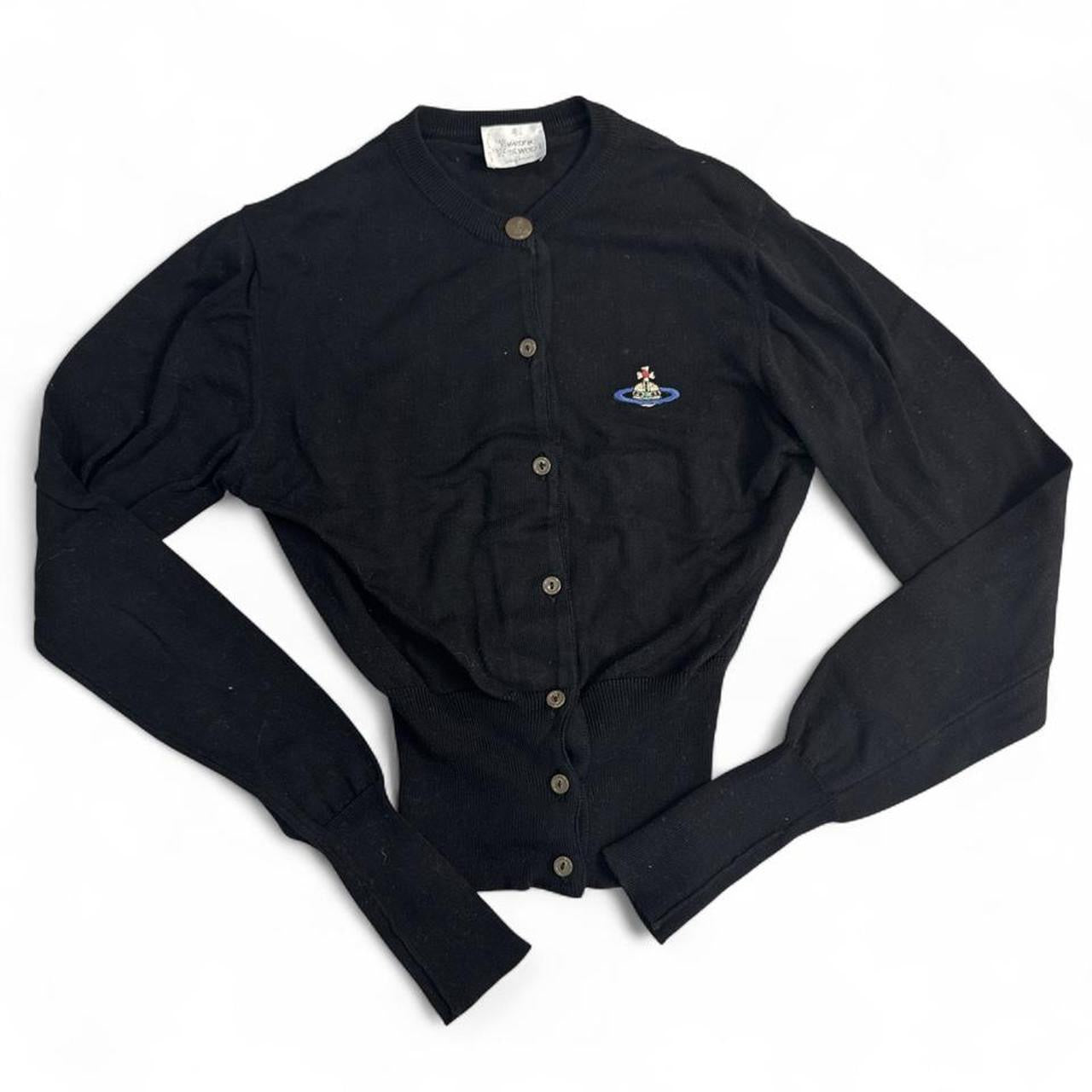 Vivienne Westwood Gold Label Black Orb Cardigan