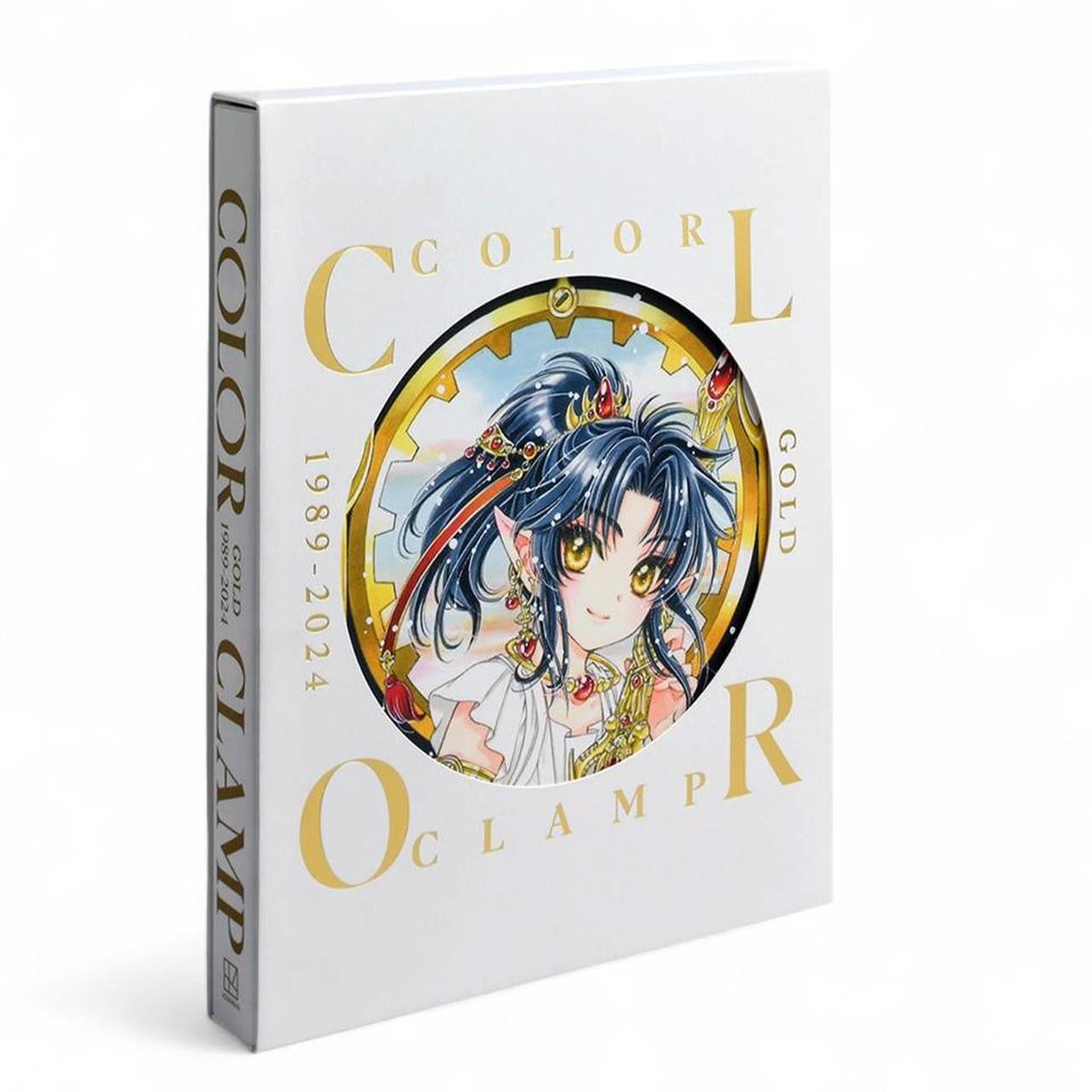 CLAMP Exhibition Official Art Book Color GOLD 1989→2024