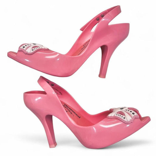 Vivienne Westwood Anglomania x Melissa Skull Pink Pumps