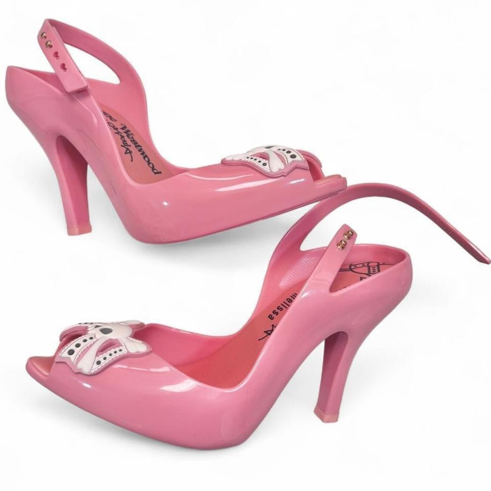 Vivienne Westwood Anglomania x Melissa Skull Pink Pumps