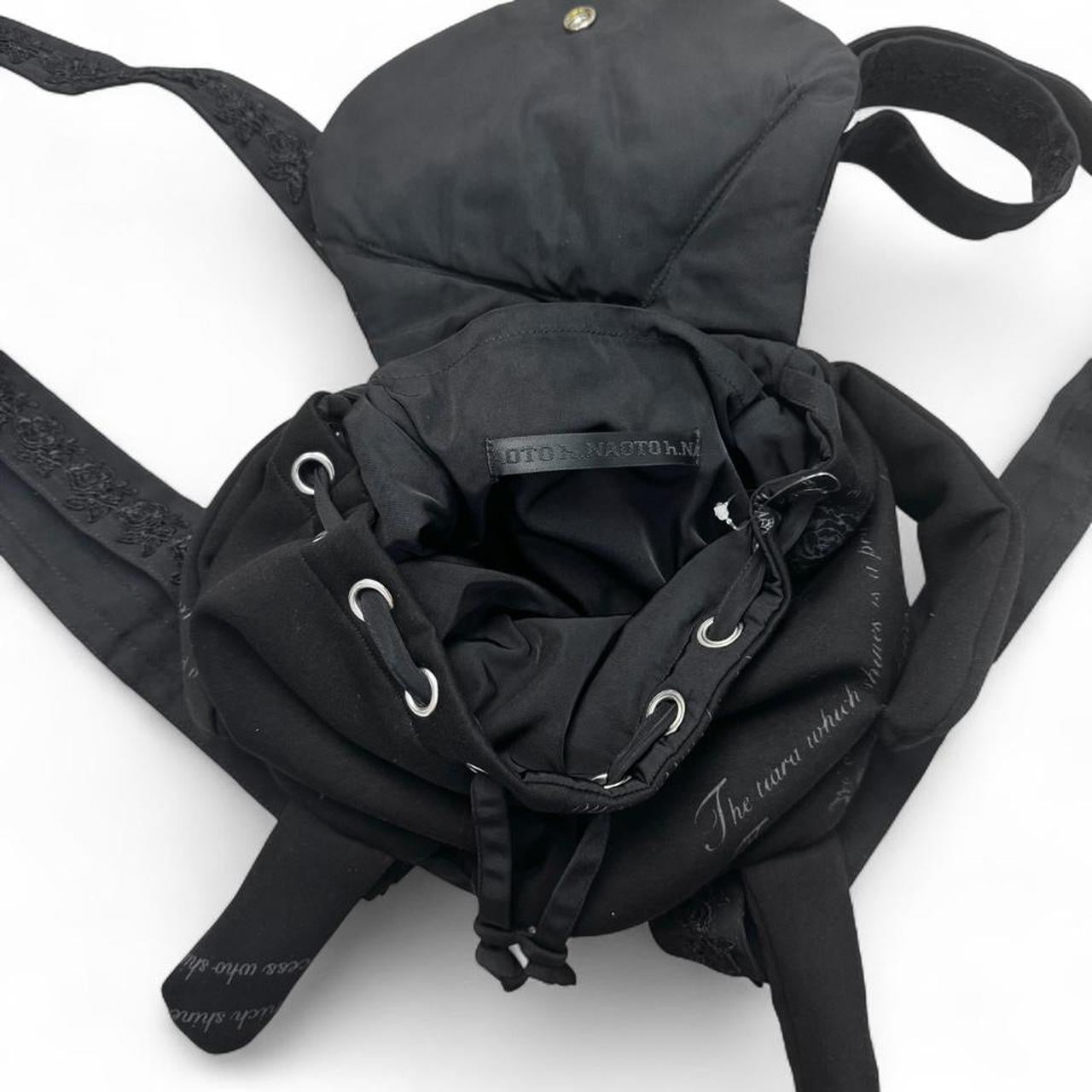 h.Naoto Lovely CAT Frill Backpack / BK