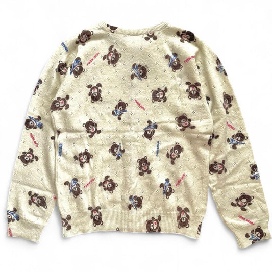 Hysteric Glamour Bear F*ck Off Cardigan
