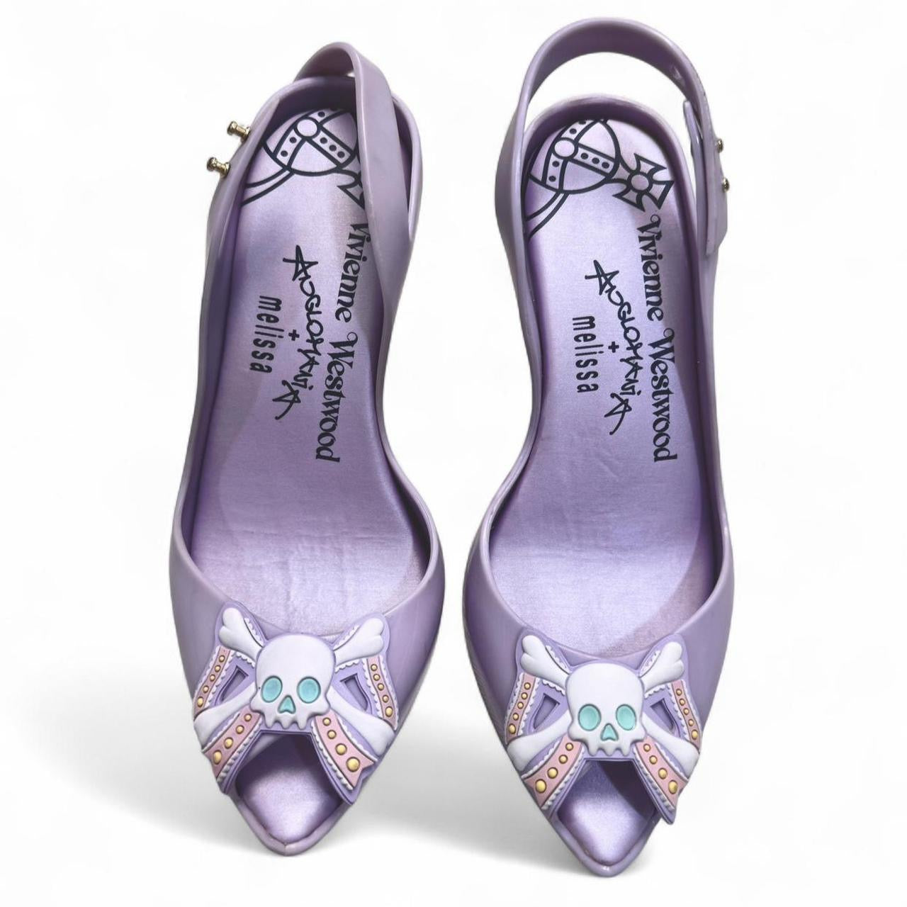 Vivienne Westwood x Melissa Purple Skull Pumps/Heels