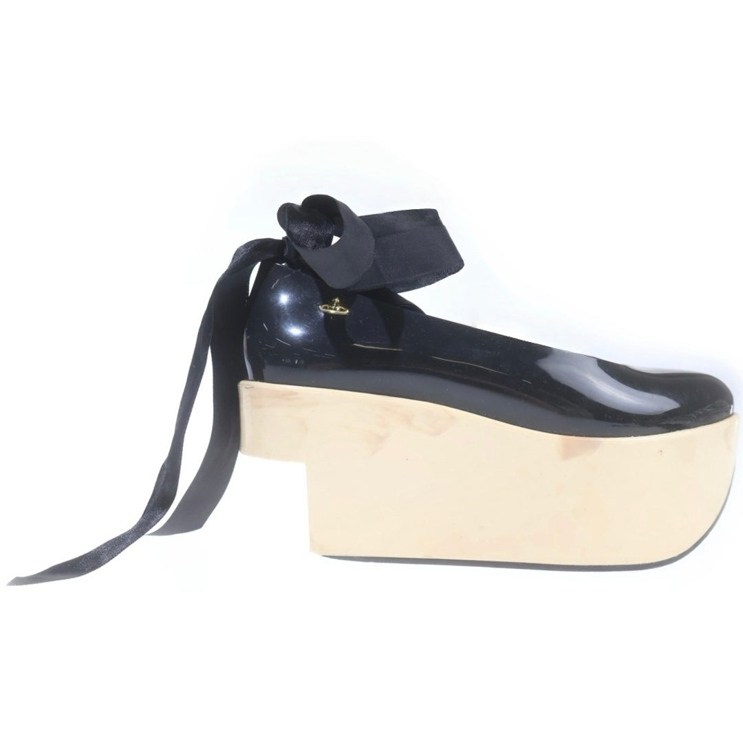 Vivienne Westwood x Melissa Black Rocking Horse Shoes
