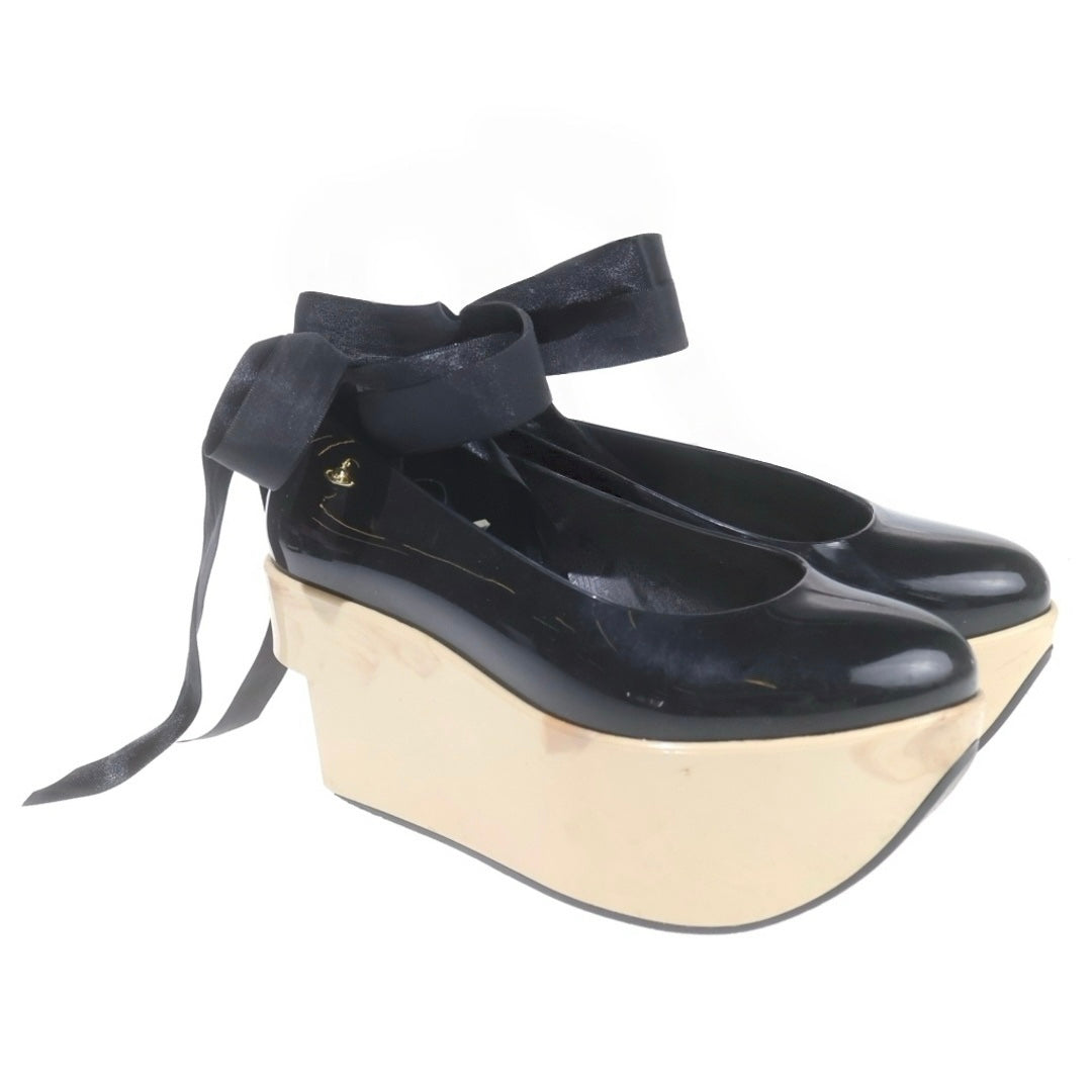 Vivienne Westwood x Melissa Black Rocking Horse Shoes